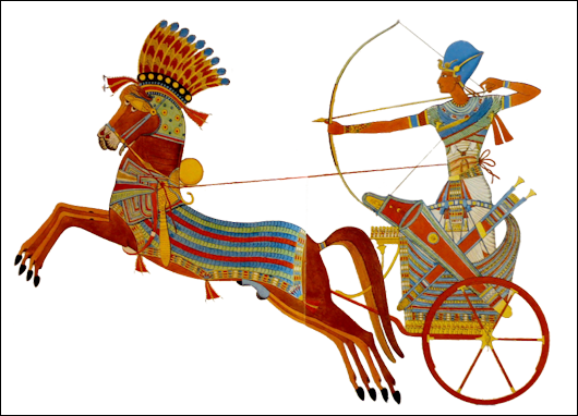 egyptian-chariots